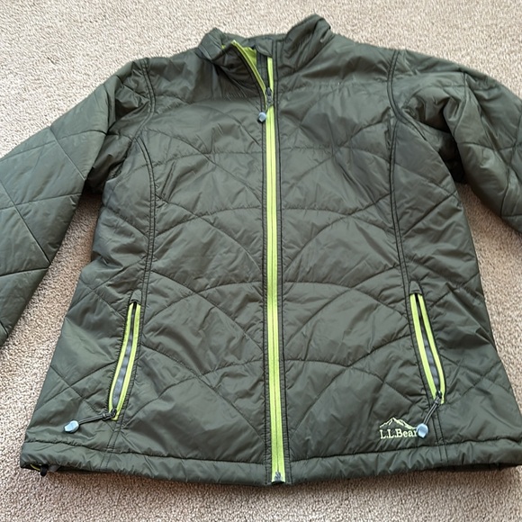 LL Bean quilted primaloft jacket - Picture 5 of 10